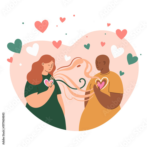 Smiling Young Adult Woman Portrait Closeup.