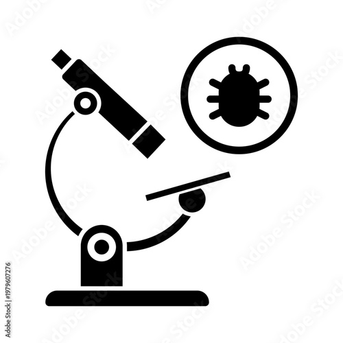 Pest icon vector. Pest control Illustration sign. Insect control symbol. pest control service logo.