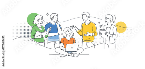 Modern graphic design and visual depth in a creative context where subtle gradients are used to enhance composition and guide attention, represented by a clear visual