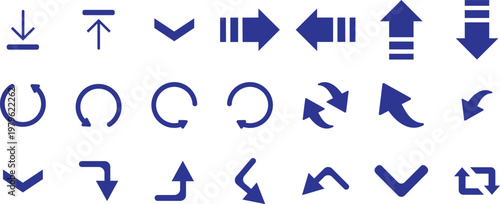 vector set of arrows