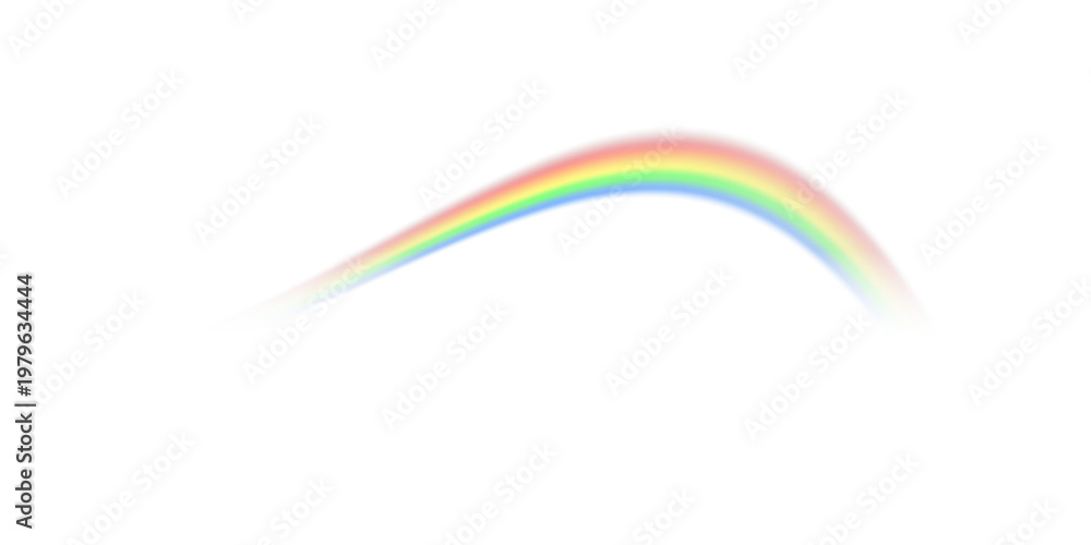 Obraz premium Png rainbow with with transparent background. Rainbow icon. Rainbow, effect after rain. Vector illustration. Transparent rainbows. Downpour, hail rainy. Png 