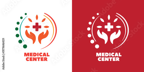 Minimalist Medical Logo Design for Clinic and Hospital Branding