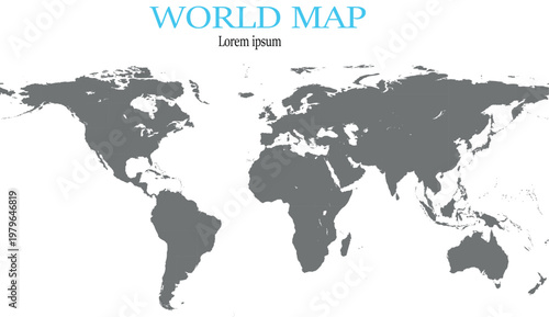 Detailed World map