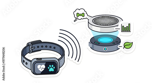Smart pet wearable technology and wireless charging pad