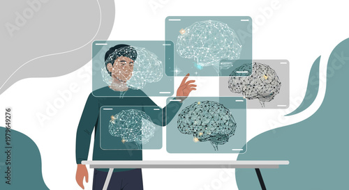 Futuristic exploration of the human brain through digital interface technology experience