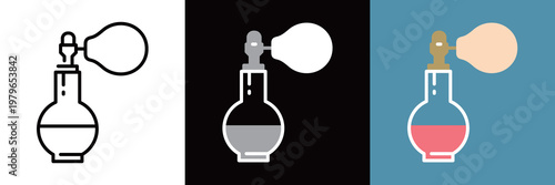 シンプルな香水アイコン