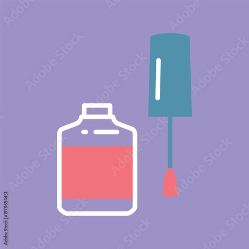 シンプルなマニキュアアイコン