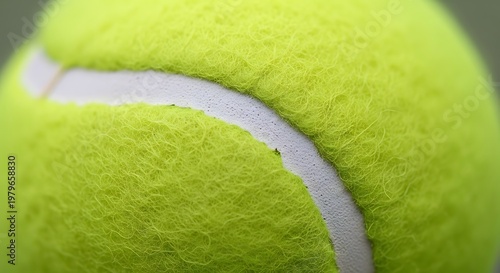A Close-up Of A Tennis Ball