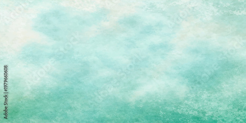 A beautiful clear blue sky with fluffy white clouds and bright sunlight creates an abstract summer cloudscape of natural beauty in the sunny air