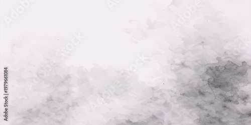 Water drops rest on a white surface and abstract blue ice texture with clouds in a summer sky background