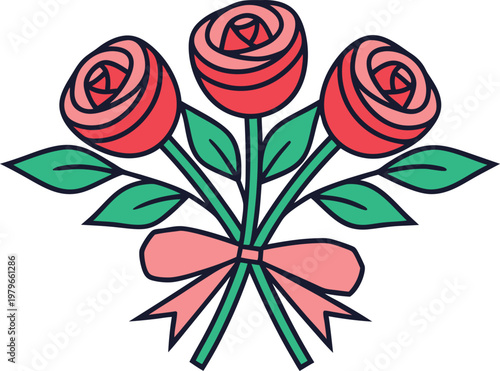 Red Rose Flower Botanical Set. Elegant Red Rose Bloom Collection. Red Rose Blossom Floral Illustration Set. Classic Red Rose Flower Study Set. Red Rose Stem Bloom Design Set. Natural Red Rose Gard