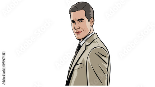 arab man in a white shirt