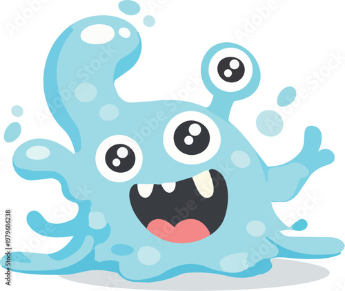 Blue Slime Monster