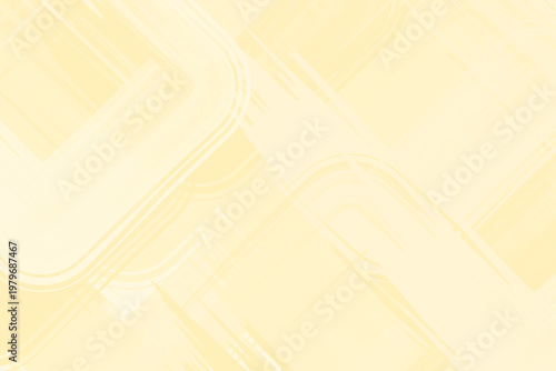 Soft Pastel Yellow Abstract Geometric Background with Overlapping Translucent Diagonal Shapes 