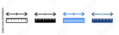 Konstfotografi Direction Standard icon set multiple style collection