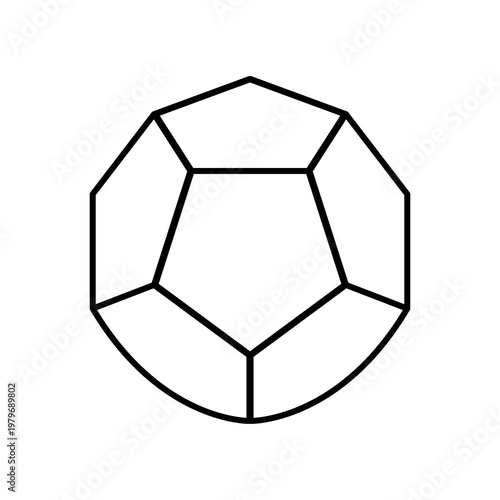 Minimalist geometric abstract shape. Clean, modern design for backgrounds and branding.