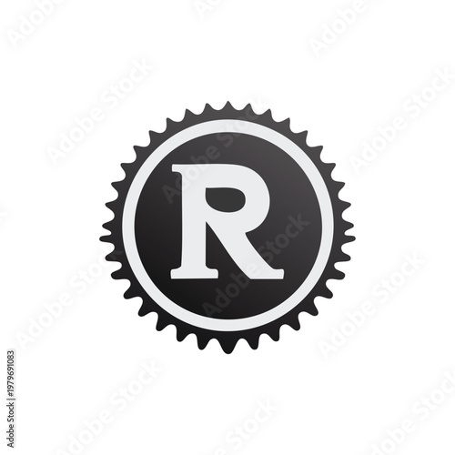 Golden anniversary label and first place award medal vector illustration featuring a premium gold seal sticker and quality business success symbol for web sale sign