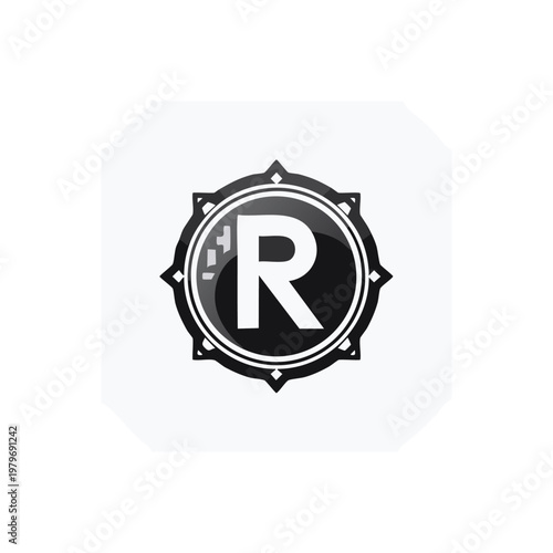 Premium 3d metal anniversary golden badge and shield label vector illustration set featuring a business icon sign design element for web and education concepts