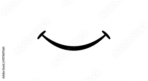Smiling face emoticon symbol icon.