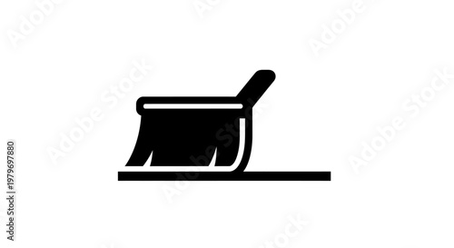 Snow shovel icon for winter work.