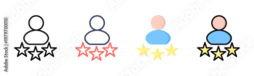 Experience icon sheet multiple style collection