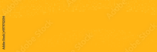 Yellow Halftone Dotted Gradient Background With Retro Comic Texture.