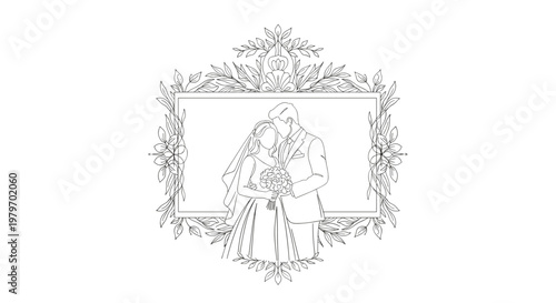 Woman wearing long dress standing still.