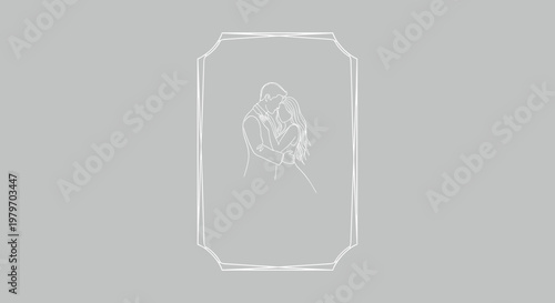 Man Riding Horse Silhouette Icon Design.