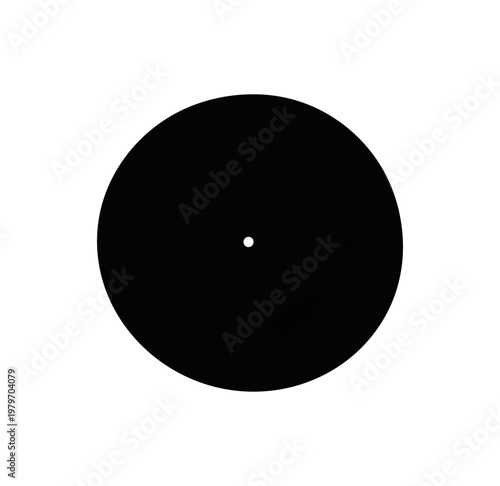 Abstract geometric composition with central element and dark background