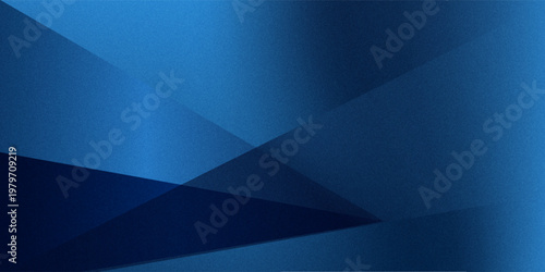 Black dark navy blue silver abstract pattern background. Geometric shape. Line triangle angle fold polygon diamond 3D. Color gradient ombre. Rough