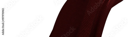 Close up shot of a red text...