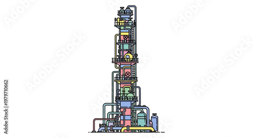 Industrial machinery equipment factory unit.