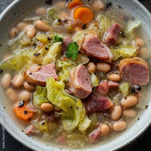 Delicious beef stew cooked with potatoes, onions, and fresh vegetables makes a healthy, tasty meat dinner and a hearty meal for any lunch