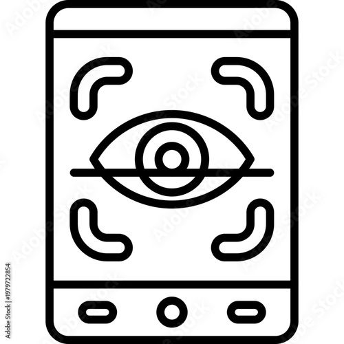 Eye Scanner Icon