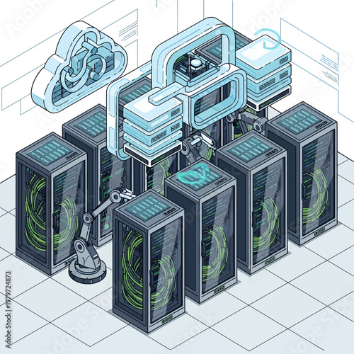 Servers and data storage technology.