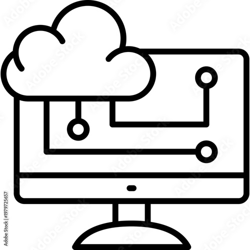 Cloud Computing Icon