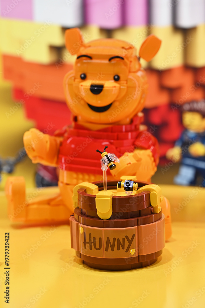 Fototapeta premium Lego Winnie the Pooh