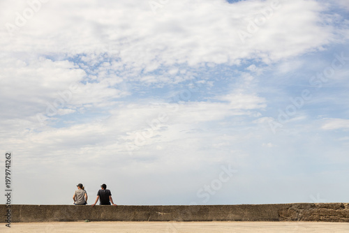 Pays Basque en Avcril, Saint Jean de Luz, plage d'Erromardie