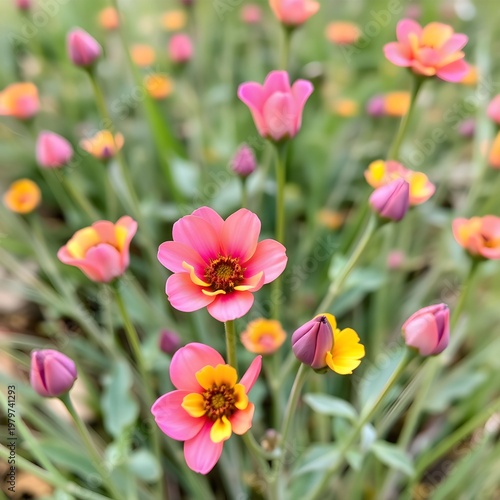 red and white tulips