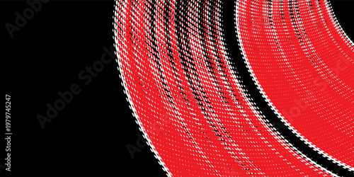 Car sticker wrap abstract banner sporty lines white, red and black grunge color combination brush thunder storm pattern motorsport racing, Eps 10, vector illustration.