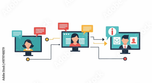 Business communication and teamwork concept.