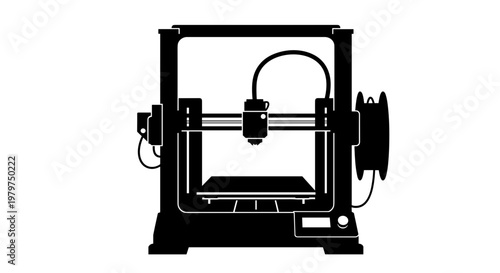 3D printer machine technology.
