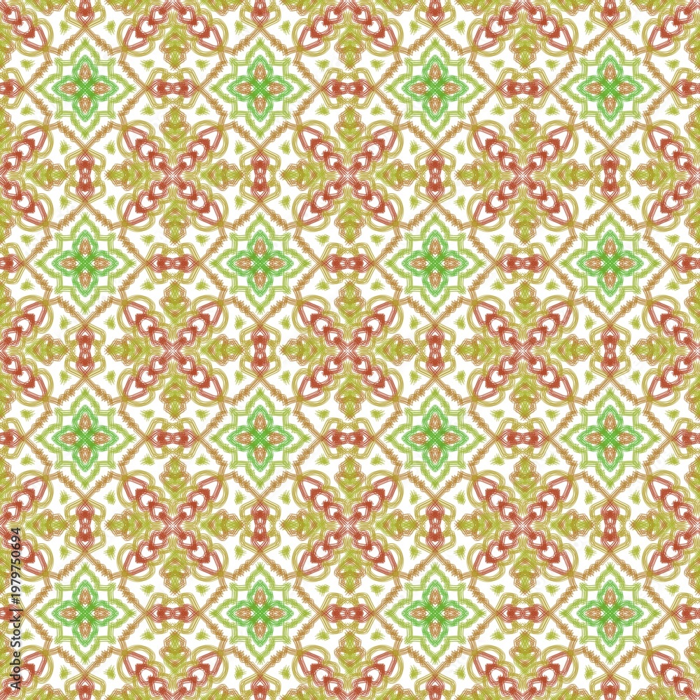 Fototapeta premium seamless pattern with flowers