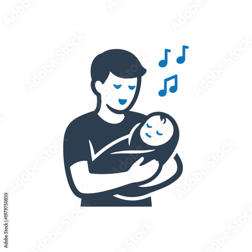 Singing Lullaby To Baby Icon