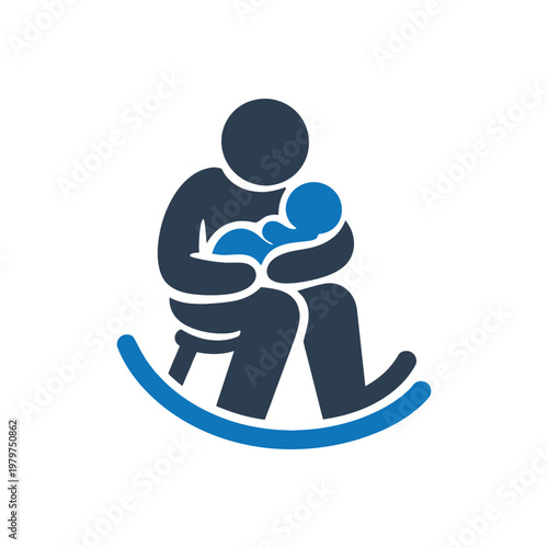 Rocking Chair Lullaby Bond Icon