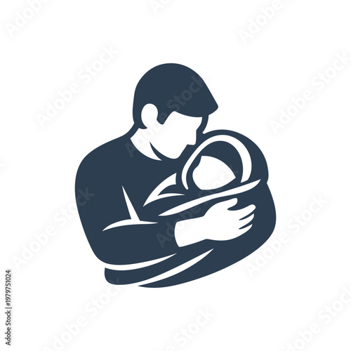 New Born Fatherly Bond Icon