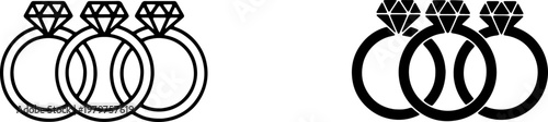 A large black rectangle on a with a thick horizontal line