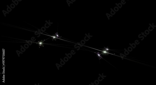 An abstract futuristic wallpaper featuring a glowing blue star pattern and dark motion lines creates a bright energy wave design across a black space background