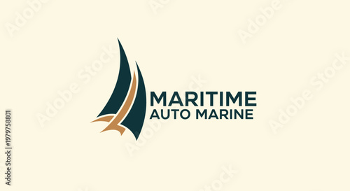Maritime Auto Marine Logo - A Symbol of Automotive and Marine Services.