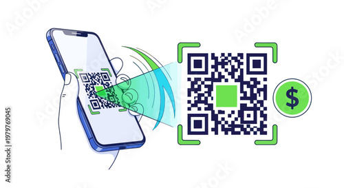 Mobile Payment QR Code Scan